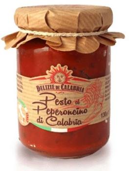 DELIZIE CALABRIA PESTO CALABRESE  130 GR