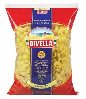 NUDEL DIVELLA  GOMITI N53 500GR