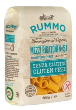 PASTA RUMMO MEZZE RIGATONI GLUTENFREI N51 400GR