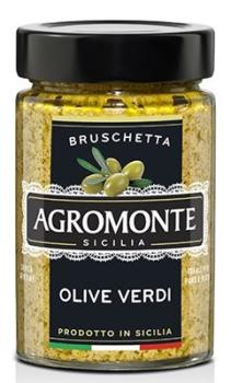 AGROMONTE BRUSCHETTA GRÜNE OLIVE 100GR