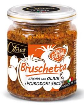 CITRES BRUSCHETTA OLIVEN+TOMAREN 200GR