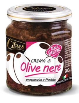 CITRES BRUSCHETTA CREM SCWARZ OLIVEN  200GR