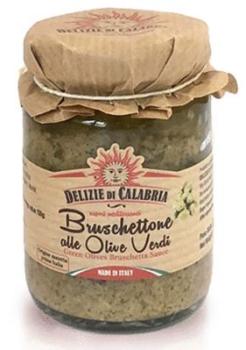 DELIZIE CALABRIA BRUSCHETTA OLIVE VERDI 90 GR
