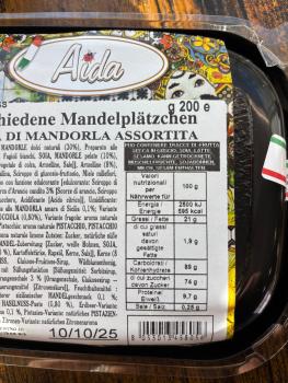 Mandelplätzchen verschiedene Sorten 200g