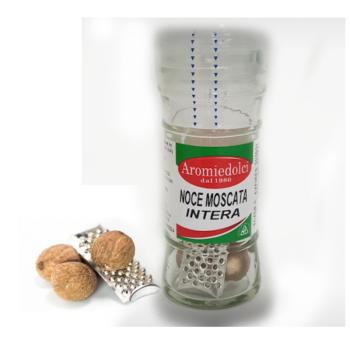 Barra Ganze Muskatnuss mit Reibe 40g