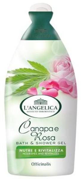 ANGELICA DUSCHGEL CANAPA ROSA 450ML