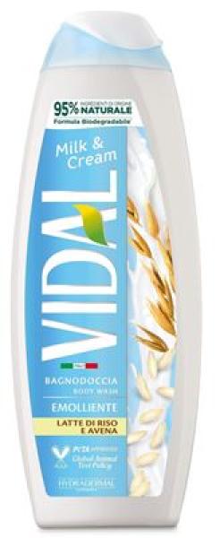 VIDAL DUSCHGEL  AVENA LATTE DI RISO 500ML