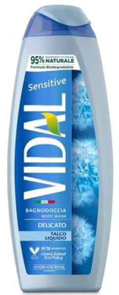 VIDAL DUSCHGEL TALCO SENSITIVE 500ML