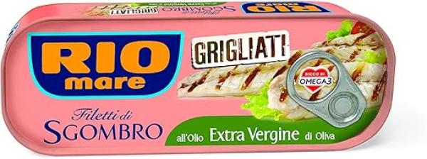 Rio Mare Filetti di Sgmbro Grigliati all'Olio Extra Vergine di Oliva 125g