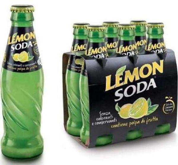 LEMON SODA GLASFLASHEN 200CL X 6