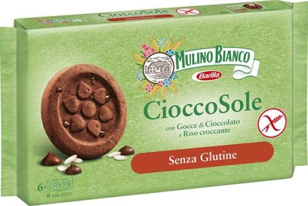 GLUTENFREI KEKSE MULINO BIANCO CIOCCO SOLE 250G