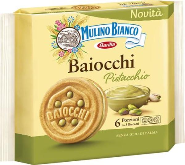 BISCOTTI MULINO BIANCO BAIOCCHI PISTAZIEN 168GR