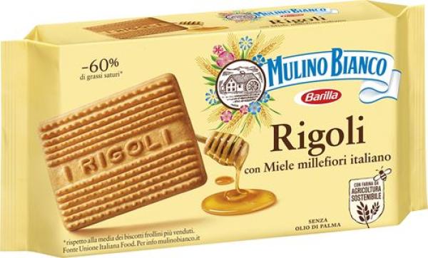 BISCOTTI MULINO BIANCO RIGOLI HONIG 400GR
