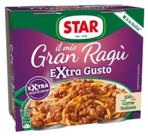 STAR GRAN RAGU' EXTRA GUSTO 180X2