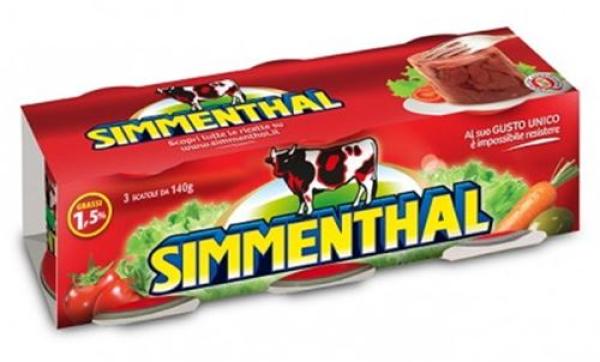 SIMMENTHAL CARNE LESSATA 3X140 GR