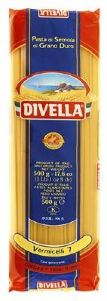 PASTA DIVELLA 07 VERMICELLI 500GR