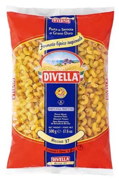 NUDEL DIVELLA  RICCIOLI N37 500GR