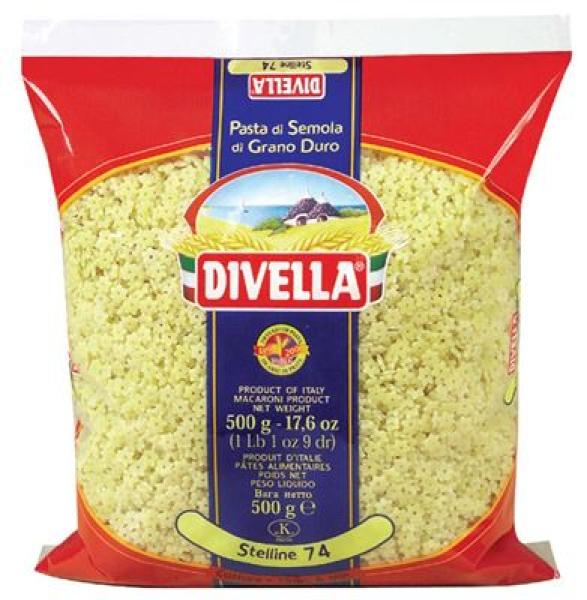 NUDEL DIVELLA  STELLINA N74 500GR