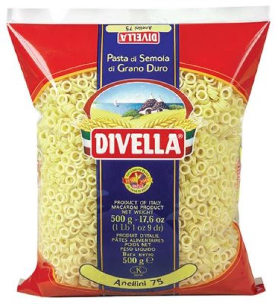 NUDEL DIVELLA  ANELLINI N75 500GR