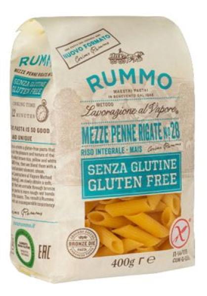 PASTA RUMMO MEZZE PENNE GLUTENFREI N28 400GR