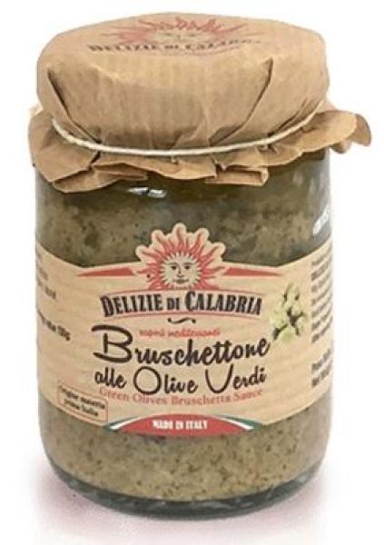 DELIZIE CALABRIA BRUSCHETTA OLIVE VERDI 90 GR
