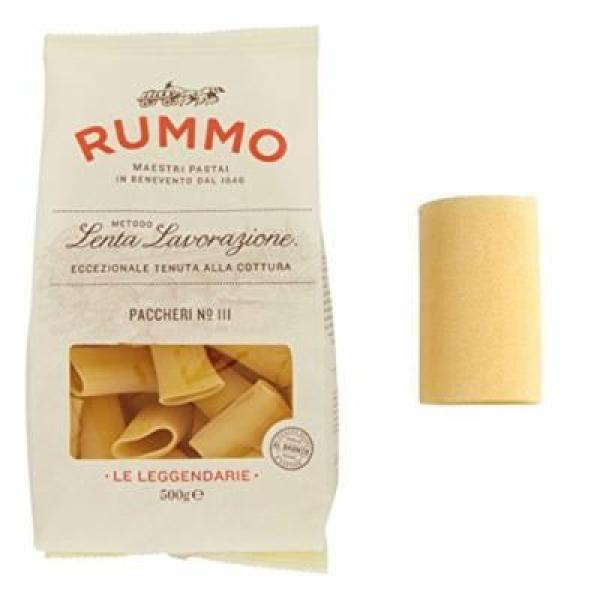 PASTA RUMMO MEZZI PACCHERI 500GR  N.111