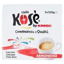 CAFFE KIMBO KOSÈ ARMONIOSO GEMAHLEN 2x250GR